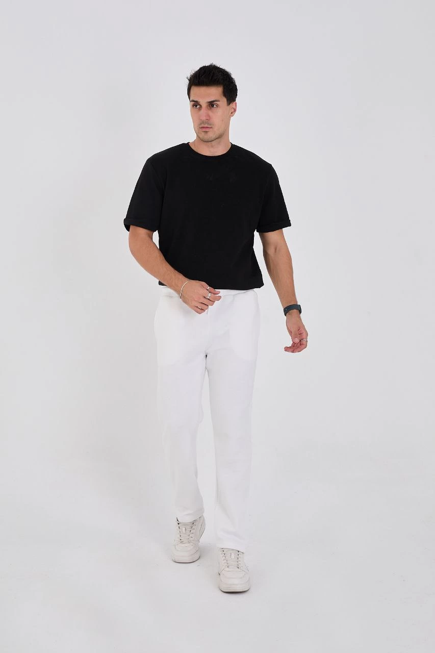 Erkek Üç İplik Basic Eşofman Pantolon - Lacivert görsel 11